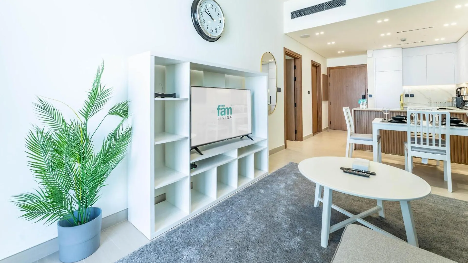 Fam Living Minimalist 1Br Gem In Binghatti Amber Dubai Apartment